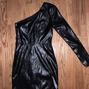 Super cute brand new Adika pleather dress